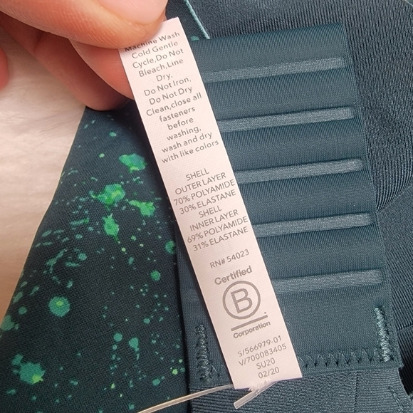 NWT Athleta Crossover Reversible Bra XS - Picture 13 of 13